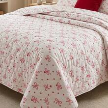 1 Soft Duvet,Lightweight All-Season Bedding With Fashionable Pattern,Machine Washable,Suitable For Single/Double Beds - Red and White - View 2