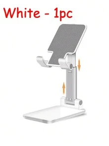 Foldable Desktop Phone Stand, Height And Angle Adjustable Phone Holder, Non-Slip Base Universal Phone Stand, Multi-Functional Phone Accessory; Suitable For All Smartphones, Perfect For Office Desk, Bedroom, Living Room Use, Halloween, Christmas, Room Decor - Multiple Styles - View 13