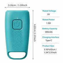 Stop Unnecessary Barking Immediately, Use This Automatic Ultrasonic Dog Repeller, Battery Operated, Mini Ultrasonic Dog Repeller, Portable Anti-Dog Bite, High Power Barking Deterrent - Multicolor - View 10