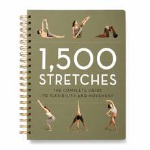 1500 Stretching Exercises Coil Tutorial Book, Olive Green Minimalist Sports Style Cover, Complete Flexibility And Body Stretching Training Guide, Includes Full Set Of Stretching Demonstration Exercises, Gold Double Coil Binding For Easy Flat Lay And Flipping, Suitable For Yoga Enthusiasts, Fitness People, Sedentary Office Workers, Can Be Used For Home And Gym Practice, Relax Muscles, Improve Body Flexibility, Stretching Reference Tool Book For Before And After Exercise, Zero-Based Stretching Self-Study Manual, Body Posture Stretching And Shaping Exercise Tutorial Notebook - Style 1 - View 7