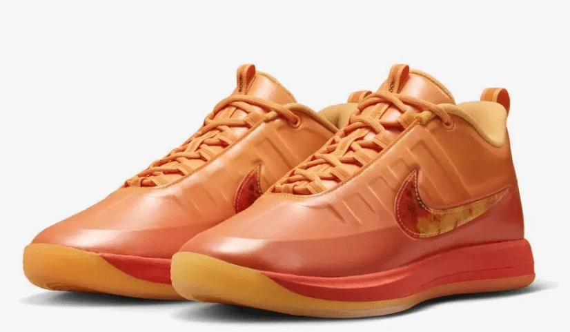 Nike Book 2 The Phoenix Devin Booker Comfortable Fit Basketball Shoes Men's Orange - Orange - View 1