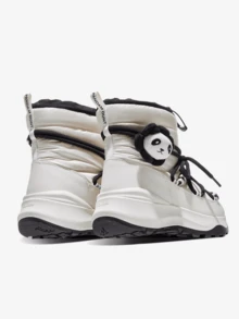 CAMEL CROWN Windproof Heat-Locking Snow Boots, Winter Fleece Lined Warm Non-Slip Wear-Resistant Outdoor Cold-Proof Shoes For Women - Ivory/Black - View 6