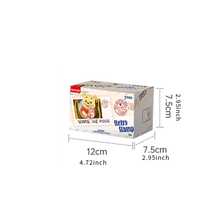 Miniso Disney Vintage Stamp Series Collectible Ornament Blind Box, Retro Stamp‑Shaped Character Model, Exquisite Desktop Display Decoration, Nostalgic Collectible Toy, Nice Surprise Gift For Disney Fans (1PC Random Delivery) - Multicolor - View 9