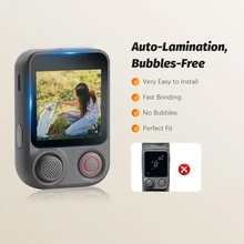 [2+2件] Osmo Pocket 4P+ OM8P 螢幕保護貼，Pocket 4 Pro 配件，鋼化玻璃螢幕保護貼，9H 硬度，超清晰，觸控靈敏，無氣泡，套裝包含：Pocket 4P 主螢幕 X2 + OM8P 觀景窗主螢幕 X2 - 查看 8