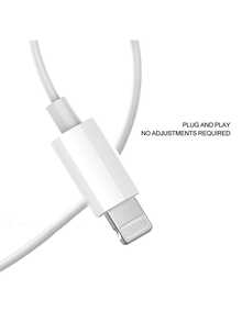 Earphone In-Ear Berkabel dengan Konektor Lightning Kompatibel dengan Apple, Kompatibel dengan iPhone, Kontrol Jarak Jauh Musik, Panggilan, dan Volume Terintegrasi, Kompatibel dengan iPhone 14/13/12/11/XR/XS/X/8/7/SE, Kompatibel dengan Galaxy S23/S22/S21/S20/Ultra Note 10/20, Earphone Berkabel untuk Ponsel - View 8