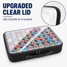 New 60/120 Grid Diamond Painting Storage Box Set, For Adults, Upgraded Transparent Lid, Portable Bead Storage Box, Suitable For Diamond Painting Accessories And Tools - View 5