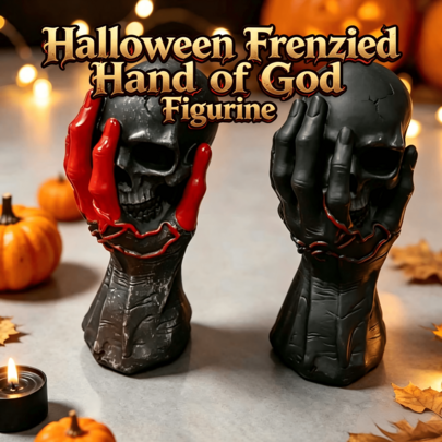 1pc New Halloween Gothic God Hand Ornament, Party Decor, Prop - Birthday Gift - Ideal Gift - Surprise Gift - Holiday Gift - Couple Gift - Gift - Christmas Gift - Gamer Exquisite Gift - Gift - Halloween - Christmas - Easter