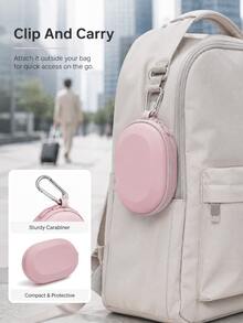 1pc Mouse Storage Bag, Multi-Functional Data Cable Organizer, Digital Accessories Storage Pouch, Anti-Collision Power Bank Plug And Mouse Protective Case, Wireless Mouse Storage Protective Shell, Portable Storage Bag - Multicolor - View 3