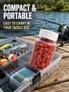 Fishing Bait Pellets, Scented Fish Attractant For Freshwater Fishing, Fishing Lures For Carp, Bass And Small To Medium Fish, Fishing Gear & Equipment For Lakes, Ponds And Rivers - Multicolor - View 8