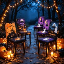 1/2/4/6pcs Elastic Jacquard Chair Covers, Removable And Washable, Suitable For Home, Restaurant, Banquet - one-size - View 4