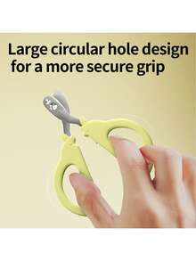 1 Set Professional Cat & Dog Nail Clippers With Safety Guard And Hemostatic System, Round Hole Design For Precise Trimming, Suitable For All Sizes Of Cats & Dogs, Pet Nail Clippers, Pets, Small Animals - View 11