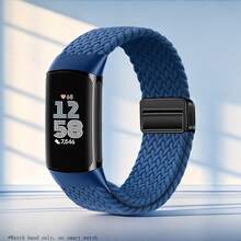 磁吸尼龍環式腕帶，適用於 Charge 6/Charge 5 運動智慧手錶替換錶帶，男女通用 - Fitbit Charge 5/6 - 查看 22