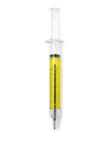 Halloween Style Creative Syringe Ballpoint Pen, Combining Fun Medical Elements With Festive Atmosphere, Unique Syringe Design With Transparent Pen Barrel And Vibrant Ink, Eye-Catching And Desktop Stationery. Realistic Syringe Appearance Full Of Creativity, Comfortable Grip, Smooth Writing, Suitable As Student Daily Writing Pen, Creative Gift Or Party Favor. Compact And Portable Design, Can Be Carried In Pen Bag Or Backpack, Perfect For Halloween Theme Party Office Desk Decoration And Fun Collection - Multicolor - View 8