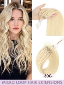 50pcs Ekstensi Rambut Manusia Mikro Ring dengan Manik-manik, Tidak Perlu Lem, Pemasangan Mudah dan Tak Terlihat, Cocok untuk Penataan Sehari-hari, Perayaan Hari Raya, Perlengkapan Sekolah, dan Pengantin - MultiWarna - View 44