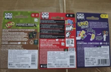Mattel UNO Minecraft Card Game, Pixel Style Number And Action Cards, Family Party Deck With Character & Animal Cards, Fast-Paced Multiplayer Table Game For Teens & Adults, Party Game For Game Night, Birthdays, Travel,Gift - Multicolor - View 7