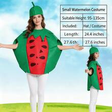 Set Kostum Dewasa Bertema Buah dengan Topi, Cocok untuk Cosplay Halloween, Pesta Ulang Tahun, Aktivitas Kelompok, dan Pertunjukan. - Beraneka warna - View 7