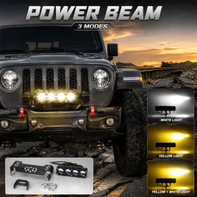 1pc, LED Motorcycle Pod Light, Small Size, Energy-Efficient Lamp Beads, Efficient Spotlight When No One Is Occupied, Suitable For Motorcycles, Trucks, ATVs, SUVs, UTVs, Four-Wheel Drive Boats And Tractors, Hard-Wired 12-24V, No Battery