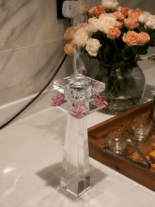 The New Incense Burner, A Stylish Gulf-Inspired Burner For Oud And Incense, Complements Your Elegance And Suits Your Home, Whether For Daily Personal Use Or Gatherings With Friends And Guests. This Burner Is Perfect For The Majlis (Sitting Room), Reception Areas, And Home Hospitality, And Makes A Wonderful Gift To Pair With Fine Incense For Brides, Special Occasions, And Wedding Favors. - pink 1pc - View 3