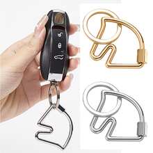 Horse-Shaped Bag Charm Car Keychain, Waist Hanging Key Ring With Horse Pattern, Bag Pendant Ornament, Hardware Spring Buckle Keychain, Car Key Chain Accessory, Suitable For Phone Bag Hook, Perfect For DIY, Key Chain Bag Clip Hook Dog Chain Buckle, High-Quality Luxury Handbag Accessory, Perfect For Adding Fashion Sense To Your Bag, Suitable For Daily Use, Valentine's Day Gift, Christmas - Multicolor - View 3