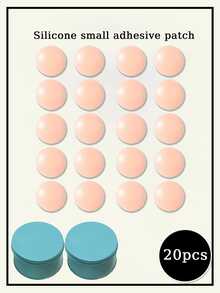 2/10/20pcs (With Case) Silicone Adhesive Nipple Covers, Compact And Portable, Suitable For Travel, Beach, Dresses, Camisoles, Bikinis - Multicolor - View 13