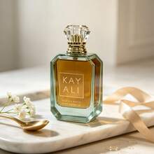 عطر للجنسين برائحة دافئة تشبه العسل، زجاجة ثمانية الأضلاع بإطار زجاجي أخضر نعناعي وغطاء كريستالي متعدد الأوجه، مناسب لجميع الفصول والمناسبات - الغورماند الدافئة والحلوة - مشاهدة 8