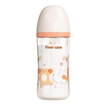 1pc 80ml/2.82oz, 240ml/8.11oz Mini Standard Neck Glass Baby Bottle, Suitable For 0-3 Months/3 Months And Above, Borosilicate Glass, Meets Different Stage Needs, Cute Pattern, Fully Detachable, Suitable For Newborn Gift, Christmas Gift - Multicolor - View 16