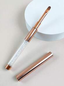 1pc Professional Nail Art Brush Basic Tool - White - View 1