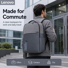 1pc Lenovo Computer Backpack Compatible For 15.6‑Inch Laptop, Ergonomic Shoulder Straps, Multi‑Purpose For Daily Commute, Business Travel & Office Use - View 4