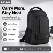 1pc Lenovo ThinkPad Computer Backpack, Large Capacity With Independent Laptop Compartment & Multi‑Functional Storage Pockets, Durable For School, Office, Daily Commute And Travel Use - View 1