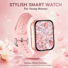 ZhiKexing 2.01 Inch Full Screen Smart Watch, Compatible With IOS And Android Phones, (Bluetooth Call/Dial), Multiple Sports Modes/Massive Watch Faces/Built-In Games/AI Voice Control/Unisex Smart Sports Watch - View 2