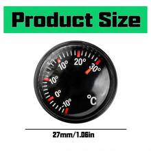 Mini Car Thermometer – Compact Analog Temperature Gauge For Dashboard & Air Vent, No Battery Needed, Universal Auto Interior Accessory - A - View 2