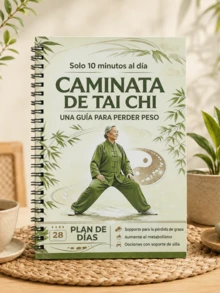 Spanish Tai Chi Walking Weight Loss Program, 28-Day Progressive Training Plan For Seniors. Gentle, Joint-Friendly, Low-Intensity, With Chair Support, Suitable For Indoor And Outdoor Use. Improves Balance And Stability - A - View 5