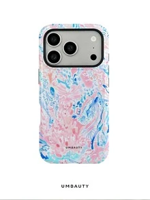 UMBAUTY 1pc Soft Matte Pink Ocean Coral Pattern Design Phone Case, Compatible With Phone 17 Pro Max, 16 Pro Max, 15 Pro Max, 14 Pro Max, 11/12/13/14/15/16/18 Pro/Pro Max/Plus, High-End Fashionable And Fun Phone Cover For Men And Women, Ideal Gift For Girlfriend On Easter, Spring, Wedding Season And Birthday - Multicolor - View 8