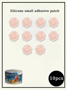 2/10/20pcs Invisible Nipple Covers (With Case), Seamless Non-Slip, Suitable For Multiple Occasions, Summer Essential - Multicolor - View 13