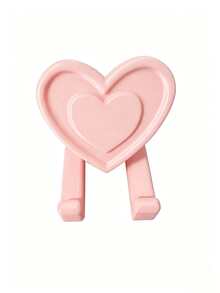 1pc Heart-Shaped Desktop Phone Stand, Durable Anti-Fragile ABS Plastic Material, Desktop Decor Ornament, Creative Small Gift, Suitable For Bedroom And Desk Phone Holder, Also Can Be Used As Decoration And Photography Prop - Multiple Styles - View 8