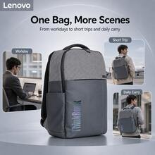 1pc Lenovo Computer Backpack Compatible For 15.6‑Inch Laptop, Ergonomic Shoulder Straps, Multi‑Purpose For Daily Commute, Business Travel & Office Use - View 5