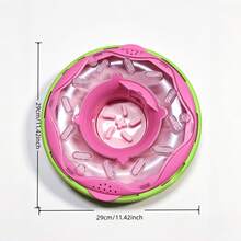 Donut‑Structured Pet Treat Dispensing Tray, 2026 New Interactive Slow‑Feeding Toy For Dogs And Cats, Indoor Outdoor Friendly - Multicolor - View 3