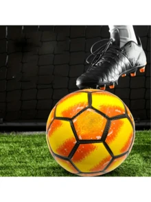 1pc/5pcs Size 2 Pentagram Football, Durable Soccer Ball, Suitable For Outdoor Training And Recreation, Backyard, Park And Beach - Multicolor - View 8