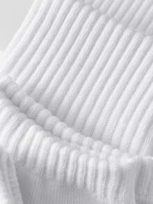 1/5/10 Pairs Men's Casual Socks, Mid-Calf Socks, White Socks, Winter Socks, Black Socks, Sports - Multicolor - View 3