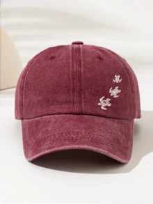 1pc Washed Baseball Cap With 4 Cute Little Turtles, Fashionable Minimalist Casual Versatile Style, Sun Protection All-Season Unisex, Outdoor Sports Adventure Beach Vacation - Washable Cap 4 - View 22