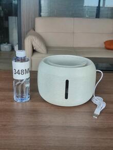 Air Mancur Minum Otomatis untuk Hewan Peliharaan 85oz/2.5L, Dispenser Air untuk Kucing Dalam Ruangan | Dispenser Mangkuk Air Kucing dengan Lampu LED dan Jendela Indikator Level Air - Cocok untuk Hewan Peliharaan dan Hewan Kecil - 2,2 liter - View 11