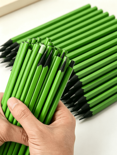10 piezas de lápices de madera negra, lápices sin plomo solo para estudiantes, lápices HB, lápices para exámenes, lápices de escritura para estudiantes, adecuados para escritura en el hogar, escuela, temporada de regreso a clases, regalos de cumpleaños, recompensas de regreso a clases y talla grande.