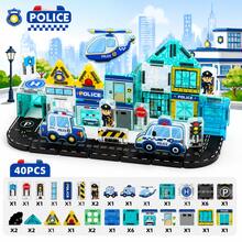 Mini Magnetic Tiles Colorful Window City Police Theme Children's Educational Building Blocks Toy, Travel Portable Version With Storage Tin Box, Mini Magnetic Tiles Educational Assembly Magnetic Blocks, Perfect Birthday Gift For Boys And Girls - Multicolor - View 14