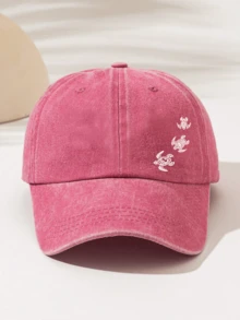 1pc Washed Baseball Cap With 4 Cute Little Turtles, Fashionable Minimalist Casual Versatile Style, Sun Protection All-Season Unisex, Outdoor Sports Adventure Beach Vacation - Washable Cap 4 - View 19