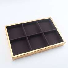 Premium Stackable Metal Frame Velvet Jewelry Display Tray, Multi-Compartment Design, Suitable For Rings, Necklaces, Bracelets, Home Decor, Retail Counter, Live Streaming Props, Gifts - Same Style, Multiple Colors and Sizes - View 28