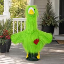 A Porch Goose Costume Set For 23-Inch Patio Goose Statues, A Versatile Garden Goose Statue Accessory For Porch Displays And Patio Landscaping, Suitable For All Seasons For Outdoor Lawn Goose Decorations (Goose Statue Not Included). - Goose Clothing - View 9