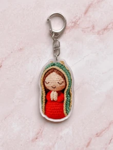 1/10 Pcs 2D Acrylic Mary Keychain Set, Acrylic Keychain, Unisex Backpack Charm And Car Keychain, Couple Commemorative Pendant, Blessing And Grace Believer Gift, Suitable For Daily Use, Holidays, Religious Commemoration, Ramadan, Party, Baptism, Wedding And Church Events - Multicolor - View 15