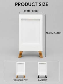 1pc Mini White Easel Photo Frame, Desktop Display Stand With Tripod Base, Instant Photo Style Holder For Desk, Office, Dorm & Classroom Decor, Birthday, Anniversary, Graduation Gift, School Essentials, University Essentials & Autumn Home Decor - Multiple Styles - View 4