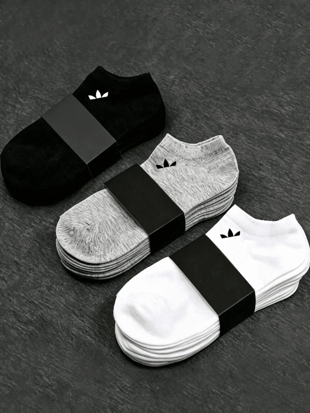 1/5/10/15 Pairs Unisex Short Invisible Socks, Multi-Color Cartoon Style, Breathable And Soft, Back To School - Multicolor - View 1