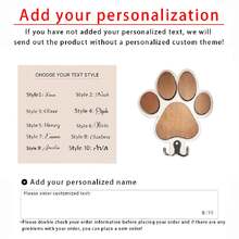 YUFZX Gancho para llaves personalizado - Blanco - Ver 9